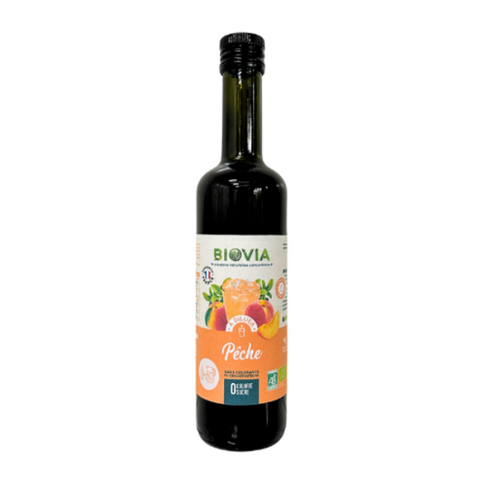 Infusion stévia pêche bio (à diluer comme un sirop) - 1