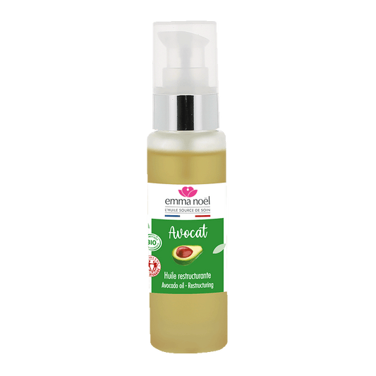 Emma Noël -- DDM 28.11.2024 Huile vierge d'avocat bio équitable - 50 mL